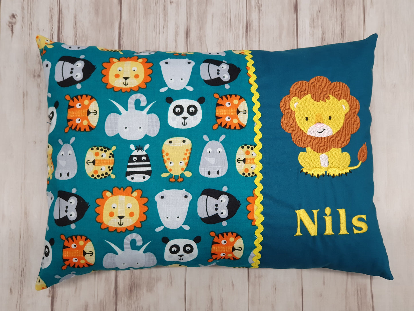 Kissen mit Namen, Schmusekissen Zoo