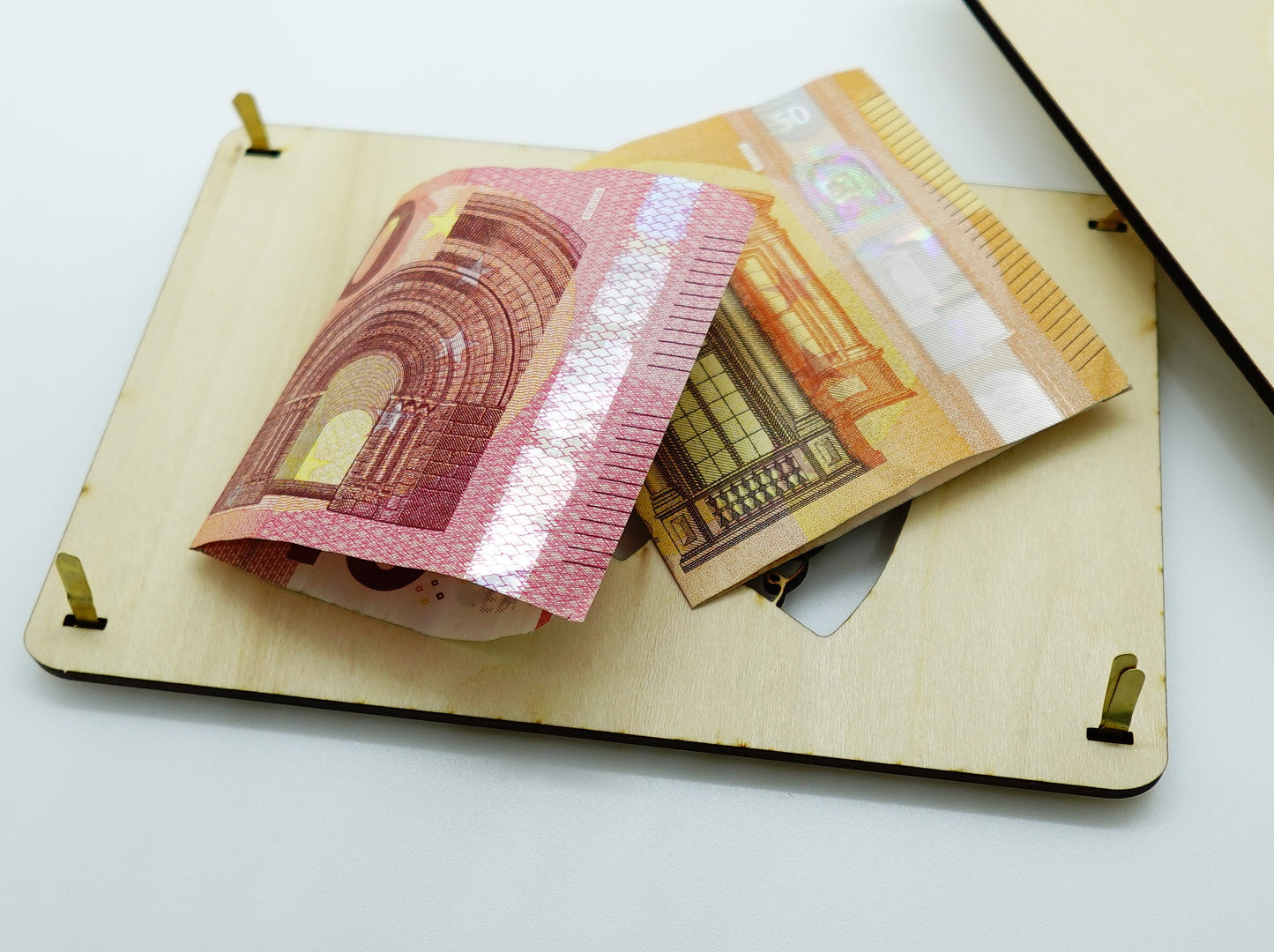 Geschenkverpackung für Geld Weihnachten personalisiert